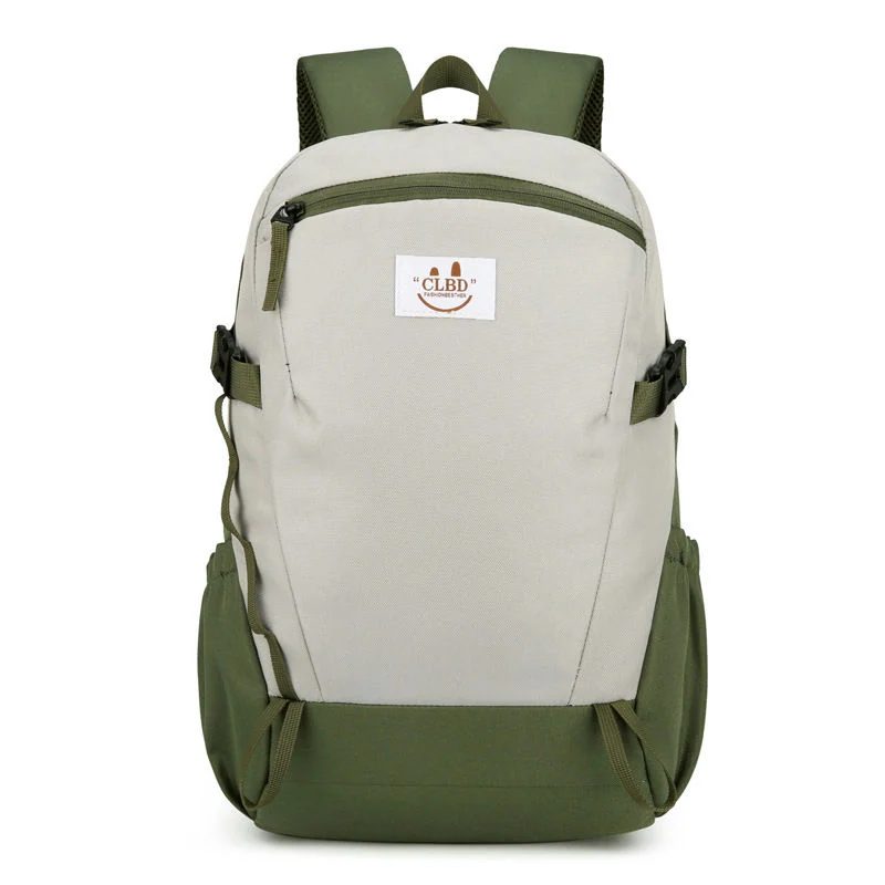 Two-Tone Backpack with Side Buckle Straps FF-095A by Feima Bag