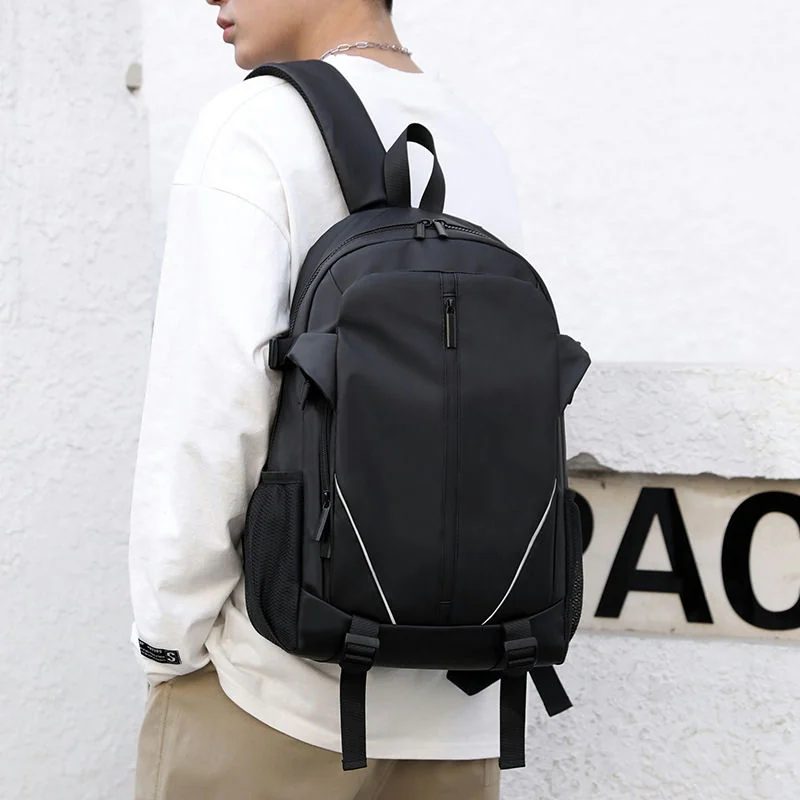 Soft PU Backpack with Vertical Front Zip FF-098 by Feima Bag