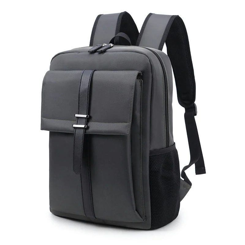 Backpack with Buckled Front Flap Pocket FF-107 by Feima Bag