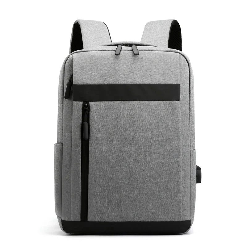 Rectangular Backpack with Contrast Front Bands FF-109 by Feima Bag