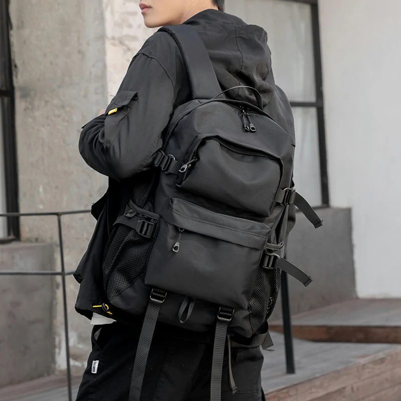 Backpack with Stacked Front Pockets FF-118 by Feima Bag