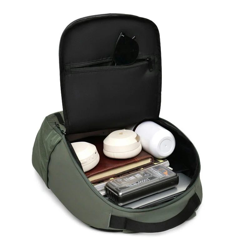 Plain Backpack with Wide Main Opening FF-140A by Feima Bag