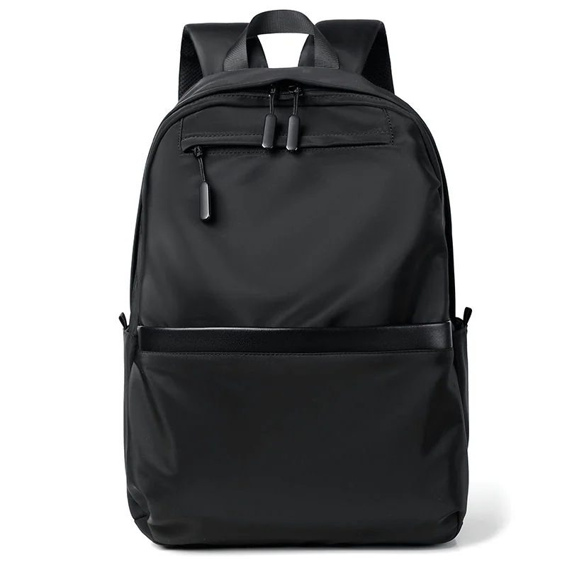 Rounded Backpack with Dark-Band Front Pocket FF-159 by Feima Bag