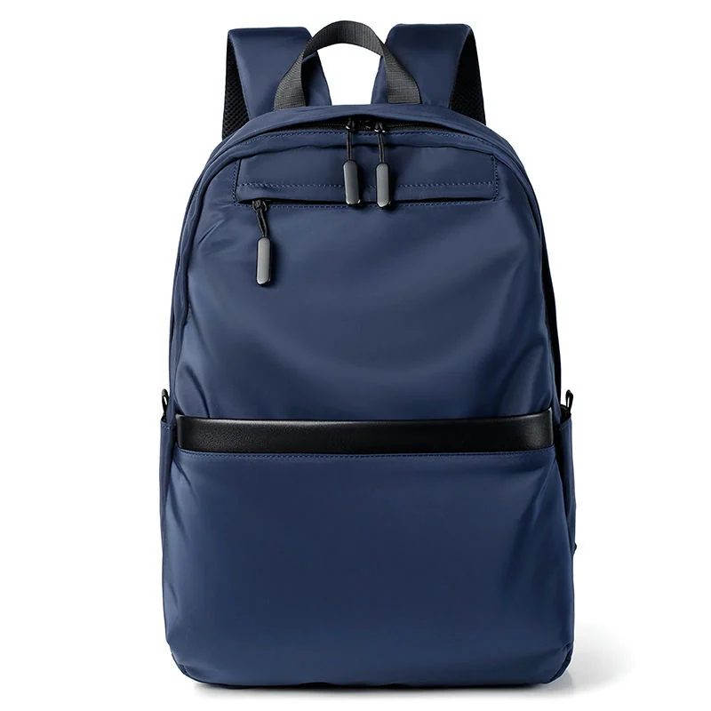 Rounded Backpack with Dark-Band Front Pocket FF-159 by Feima Bag