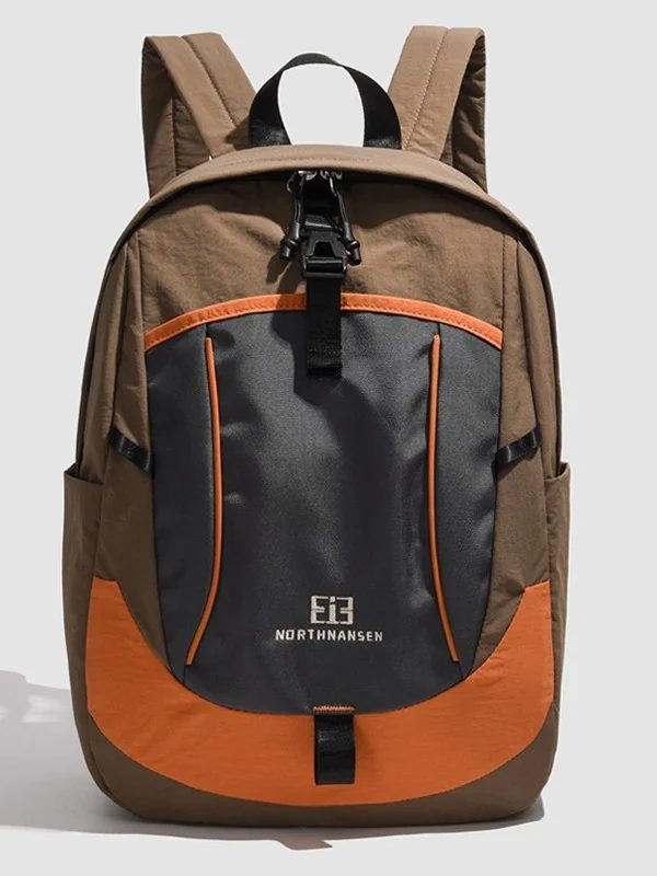 Rounded Backpack with Shaped Front Pocket FF-181 by Feima Bag