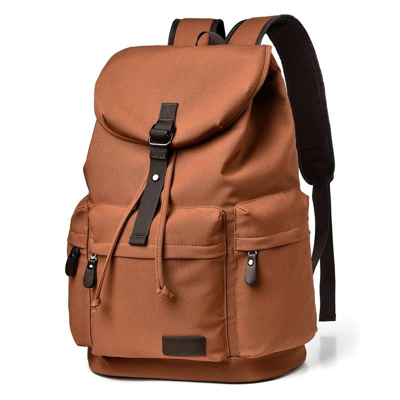 Flap backpack with drawcord and buckle FF-197 by Feima Bag