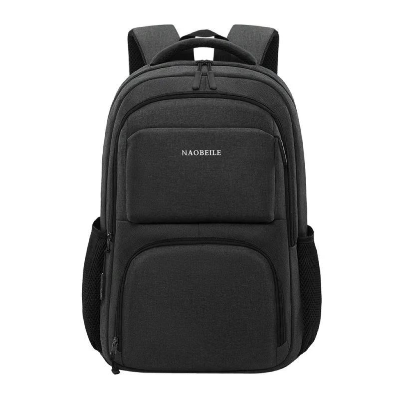 Backpack with Stacked Front Zip Pockets FF-202 by Feima Bag