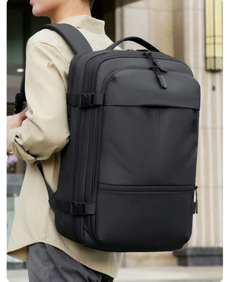 Expandable Travel Backpack with Side Handle FF-206 by Feima Bag
