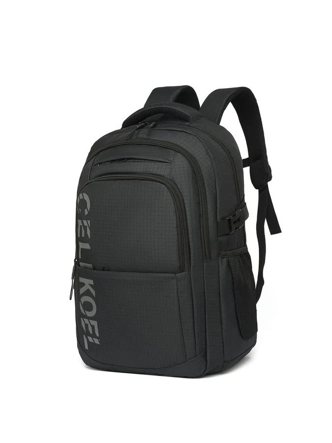 Oxford Backpack with Layered Zips and Lower Slip Pocket FF-213 by Feima Bag