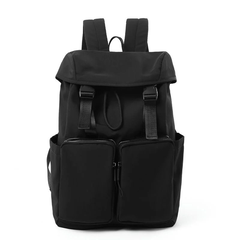 Drawcord Backpack with Twin Buckles and Front Pockets FF-224A by Feima Bag