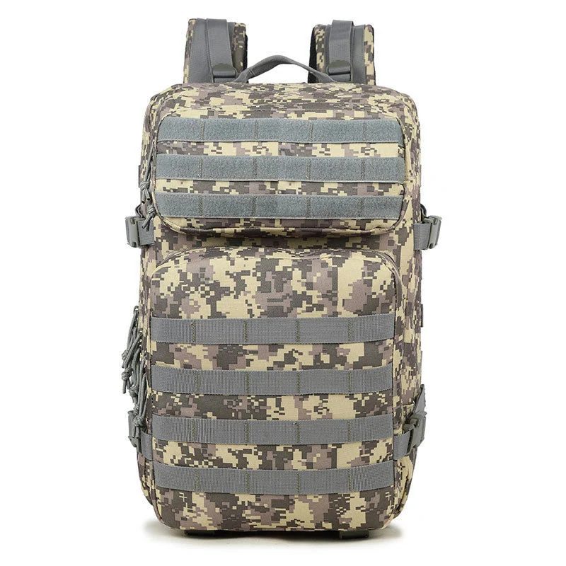 Webbing Backpack with Two Stacked Front Pockets FMK-017 by Feima Bag