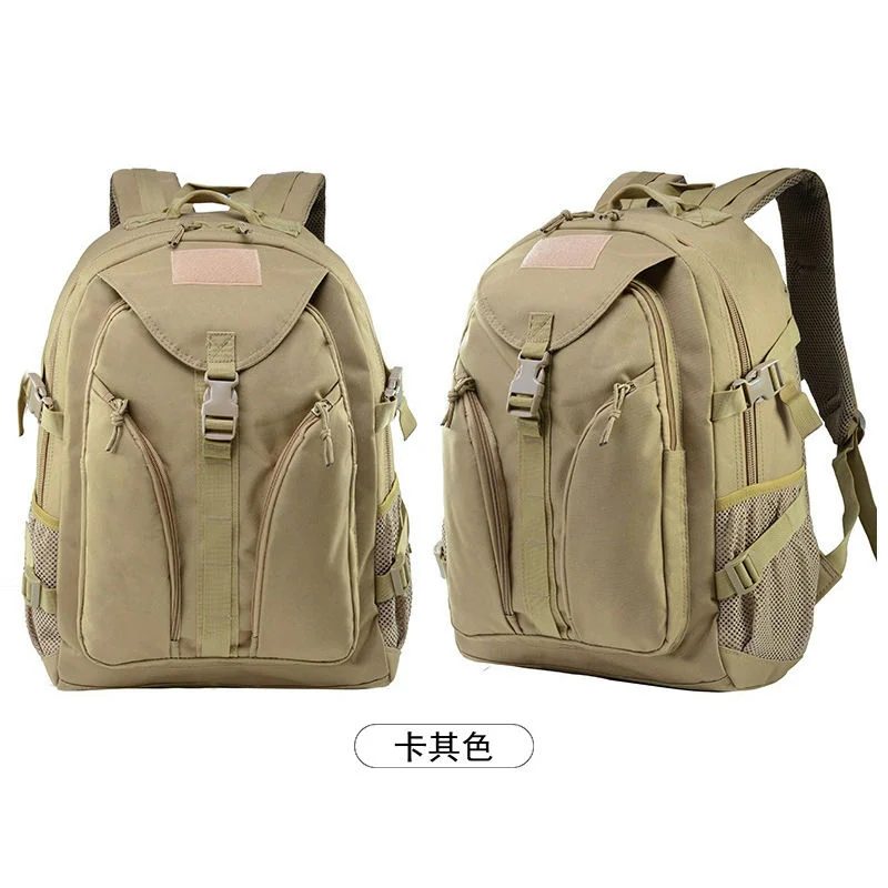 Shaped-Flap Backpack with Twin Curved Front Zips FMK-019 by Feima Bag