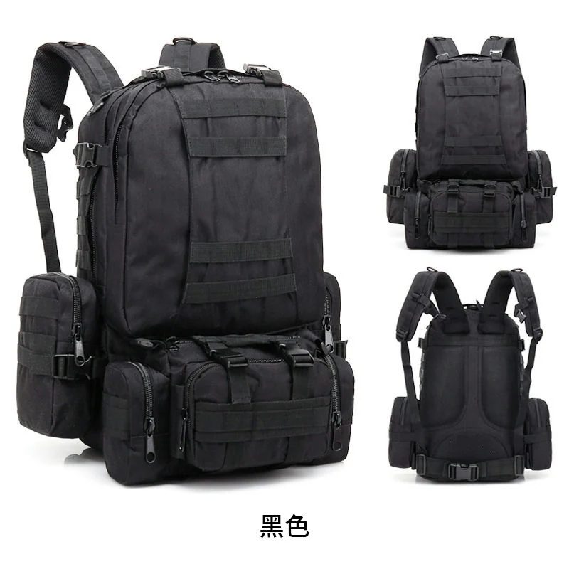 Utility Backpack with Box Side Pouches FMK-023 by Feima Bag