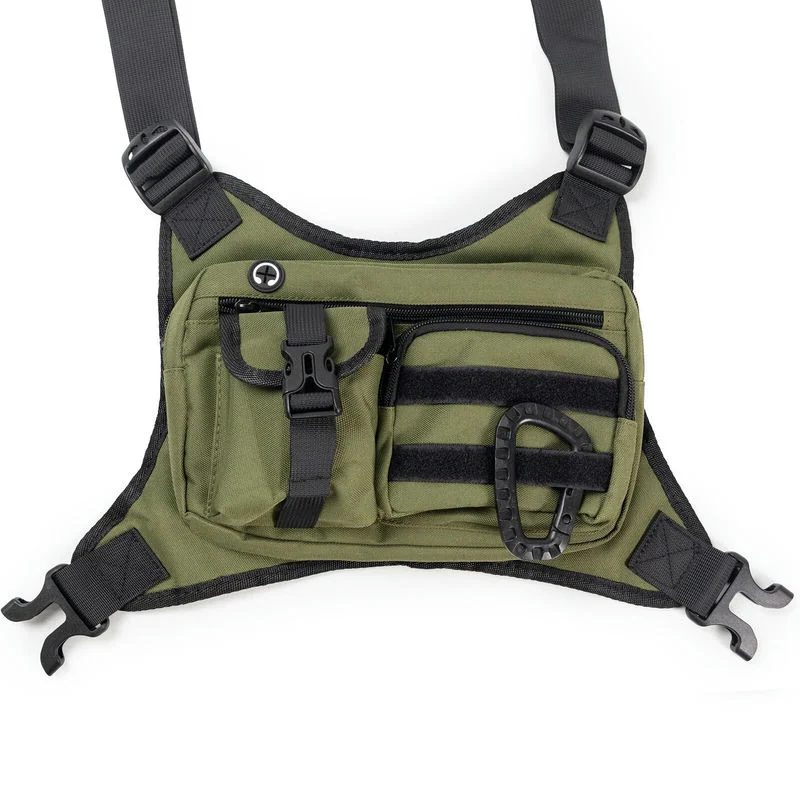 Utility Chest Pack with Front Pouches FMK-028 by Feima Bag