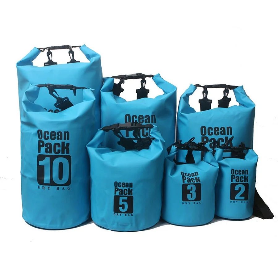 Roll-top beach bag with buckle closure FB-007 by Feima Bag
