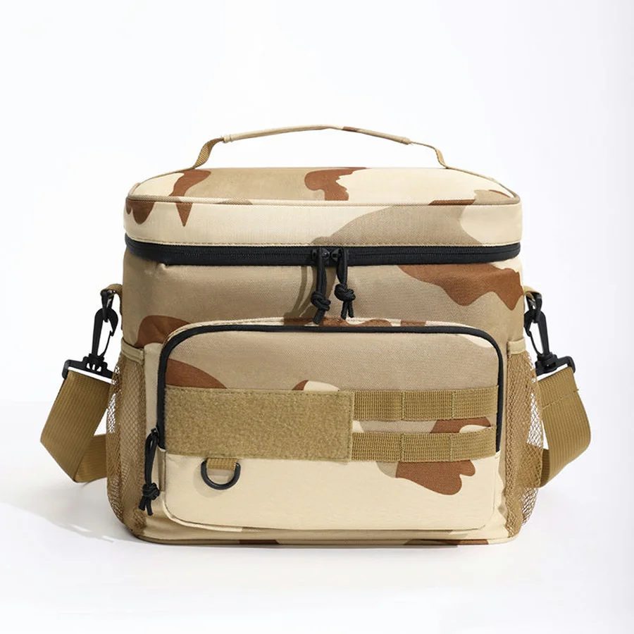 Camouflage Lunch Bag with Front Webbing FK-066 by Feima Bag