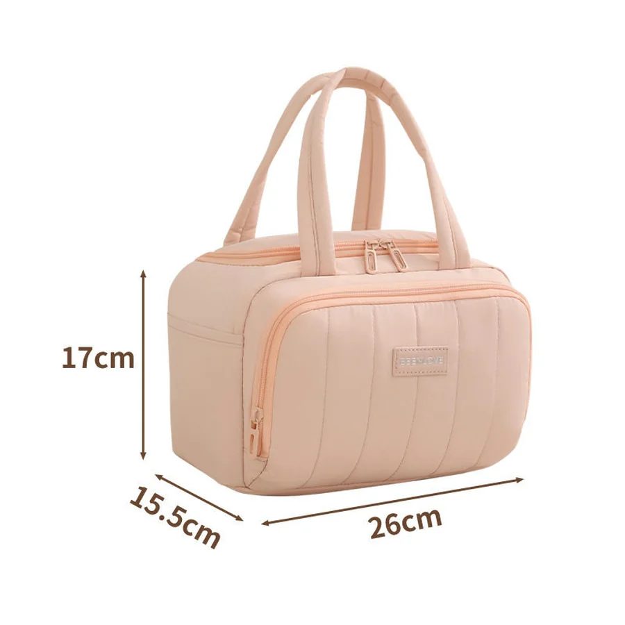 Pink Rectangular Lunch Bag FK-069 by Feima Bag