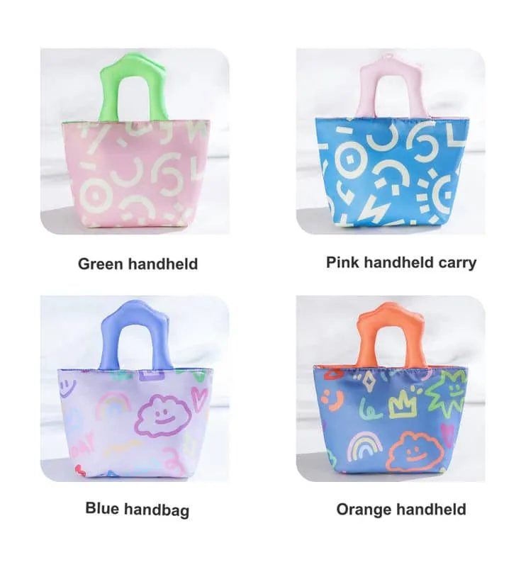 Printed Lunch Tote with Padded Handles FK-081 by Feima Bag