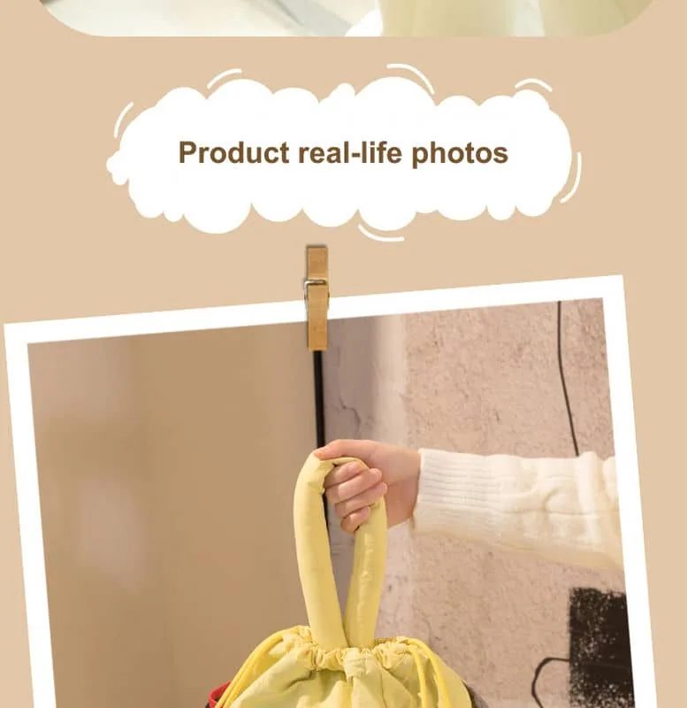 Character Drawstring Tote with Loop Handle FK-083 by Feima Bag