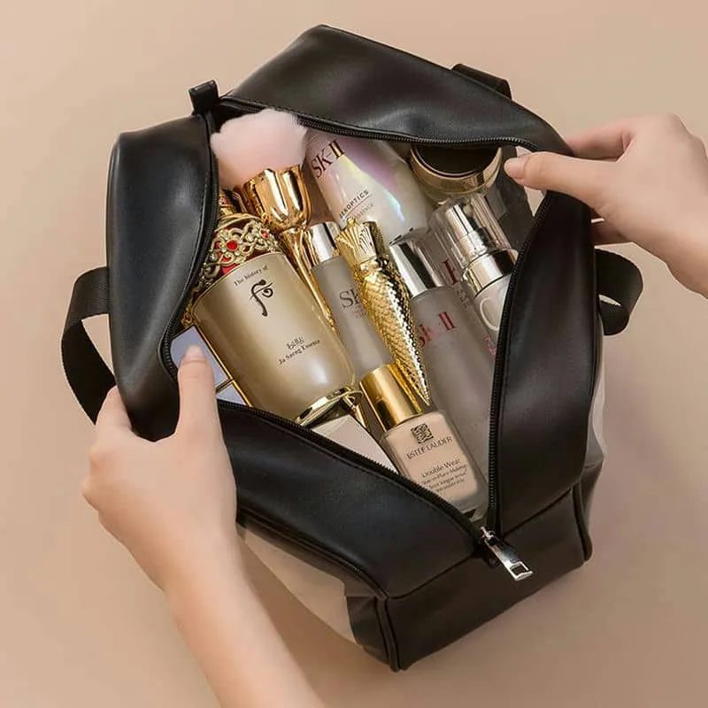 Three Piece Clear Zip Travel Bag Set FI-041A by Feima Bag
