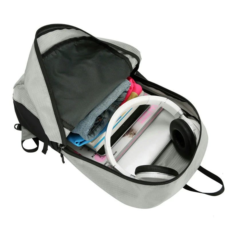 Foldable Backpack with Front Cord Lacing FA-058 by Feima Bag