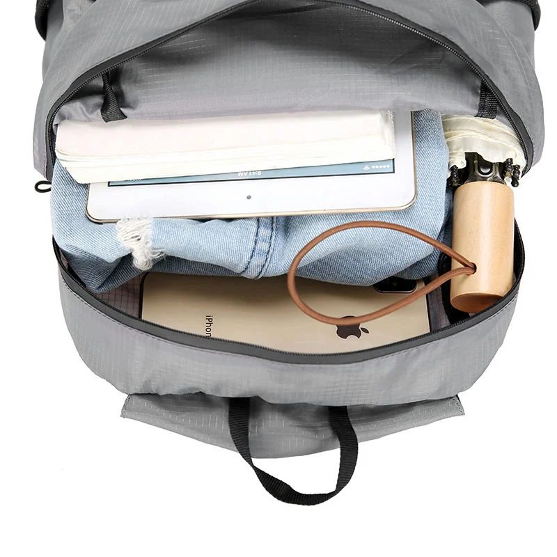 Packable Backpack with Drawcord Pouch Form FA-065 by Feima Bag