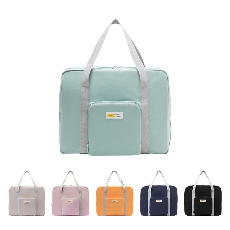 Folding travel tote with a lower expansion section FA-067 by Feima Bag