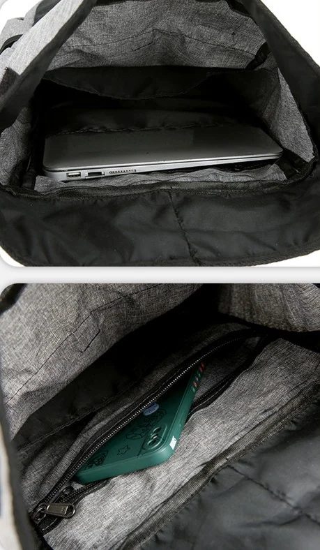 Folding roll-top backpack with a mesh front pocket FA-087 by Feima Bag