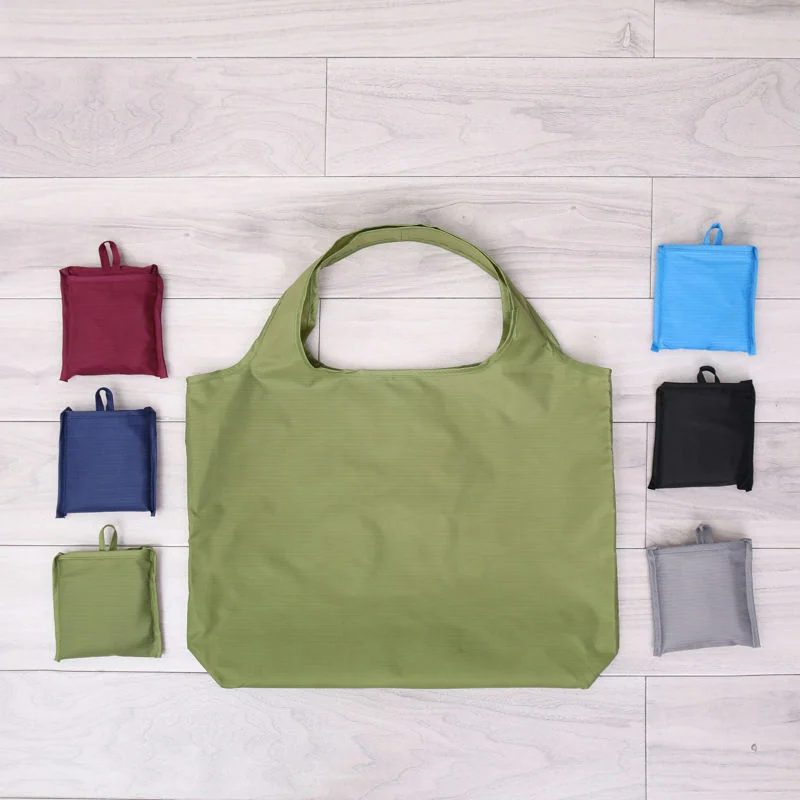 Fold-Away Shopping Tote with Broad Shoulder Handles FA-099B by Feima Bag