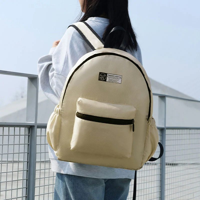 Foldable Backpack with Front Zip Pocket FA-103 by Feima Bag