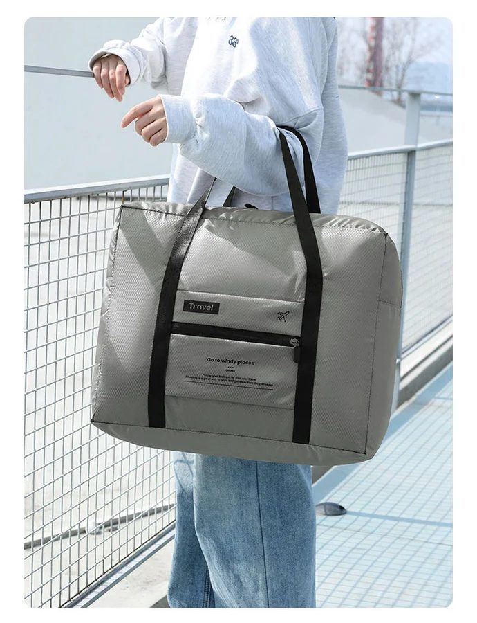Fold-Into-Pocket Travel Tote FA-108 by Feima Bag