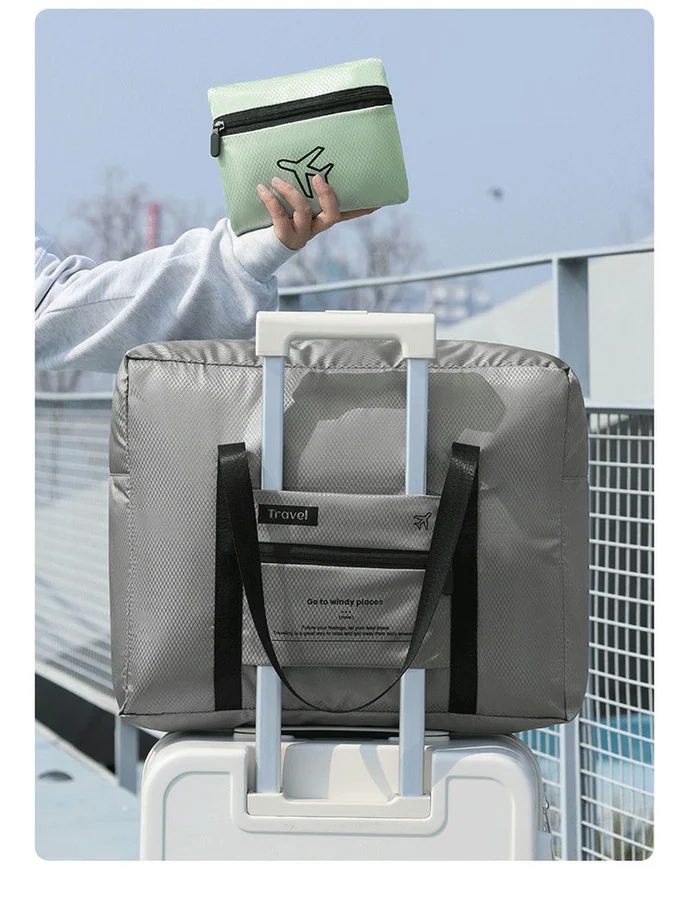 Fold-Into-Pocket Travel Tote FA-108 by Feima Bag