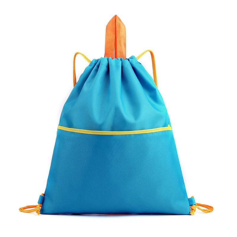 Drawstring Bag with Contrast Carry Loop FR-002 by Feima Bag