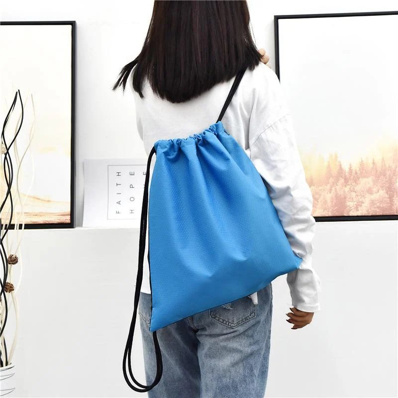Plain Ripstop Drawstring Sack FR-003 by Feima Bag
