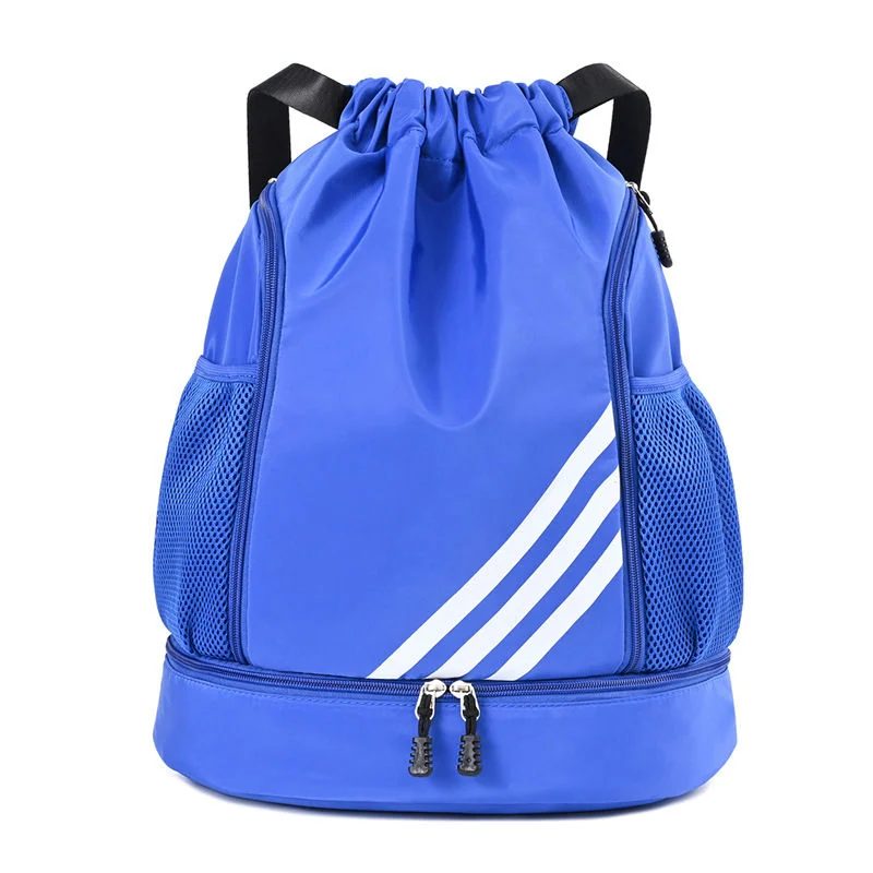 Drawstring Backpack with a Zipped Base Section FR-007 by Feima Bag