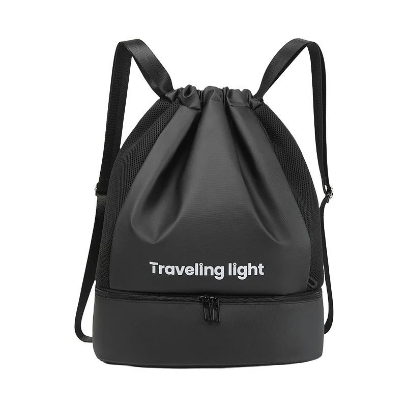 Drawstring Backpack with Separate Shoe Base FR-012 by Feima Bag