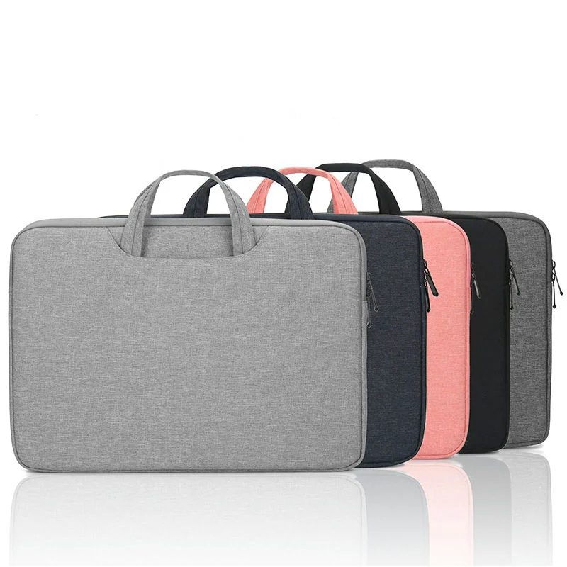 Slim Handled Laptop Case with Outer Pocket FD-033 by Feima Bag