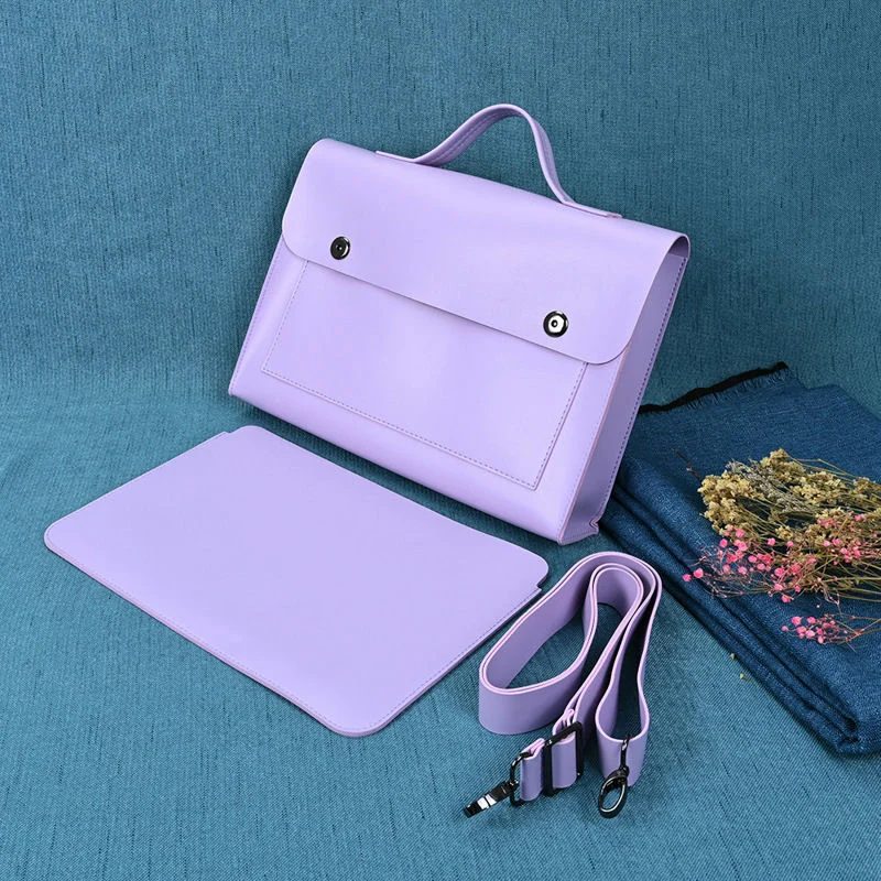 Twin-Fastener Flap Work Bag FD-036 by Feima Bag