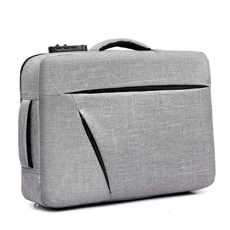 Work backpack with angular front openings and a side handle FD-049 by Feima Bag