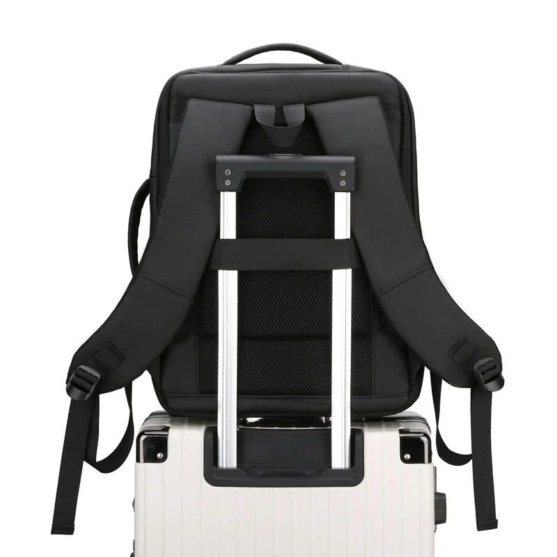 Soft PU Backpack with Side Carry Handle FD-069 by Feima Bag