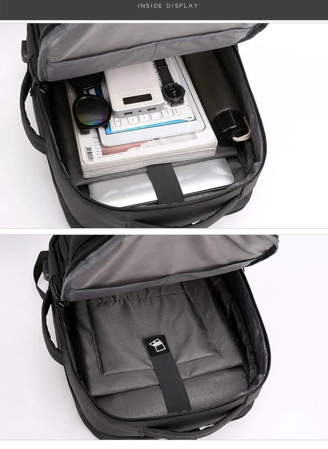 Soft PU Backpack with Side Carry Handle FD-069 by Feima Bag
