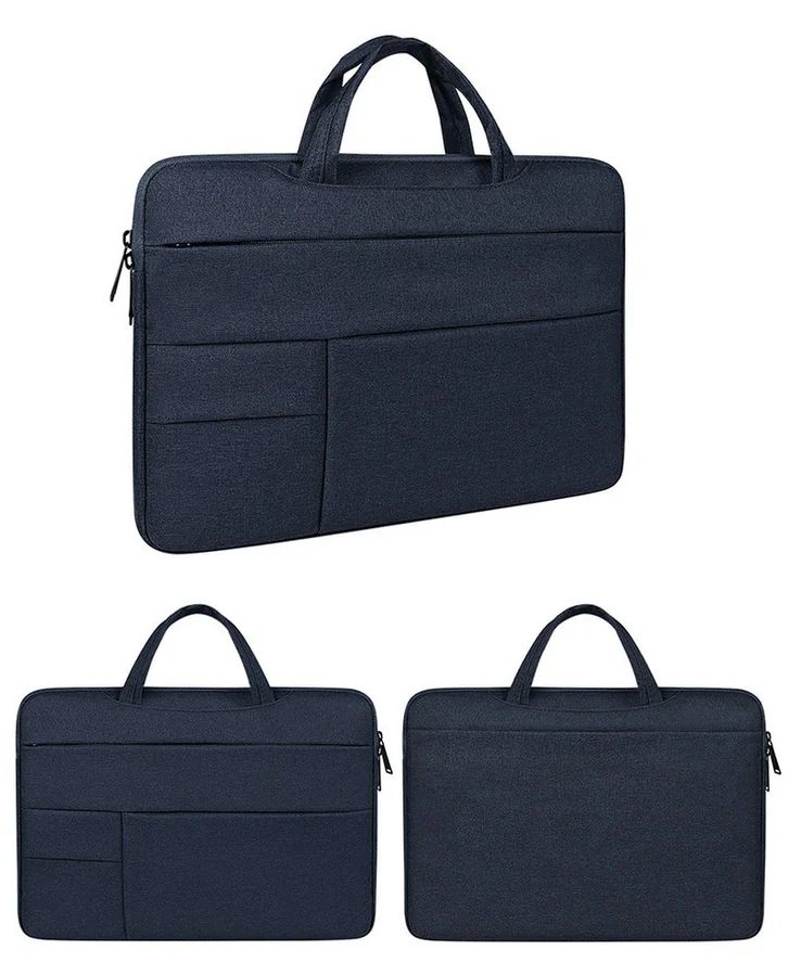 Panelled Laptop Carry Bag with Front Zip FD-086 by Feima Bag