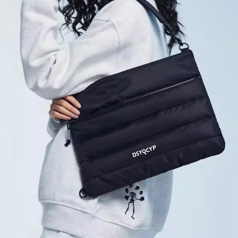 Quilted Shoulder Case with Clip-On Handle FD-087 by Feima Bag