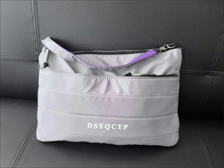 Quilted Shoulder Case with Clip-On Handle FD-087 by Feima Bag