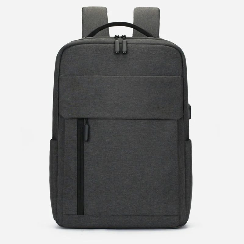 Slim Laptop Backpack with Two Front Pocket Shapes FD-094 by Feima Bag