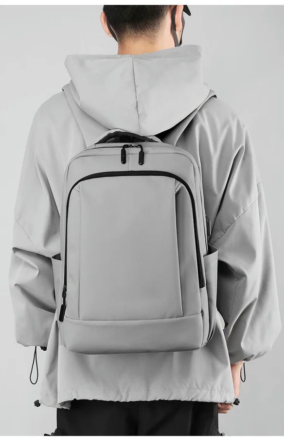 Laptop Backpack with a Curved Front Compartment FD-096 by Feima Bag