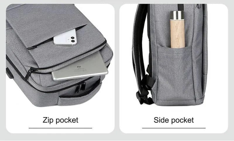 Oxford Backpack with Layered Front Storage FD-098 by Feima Bag