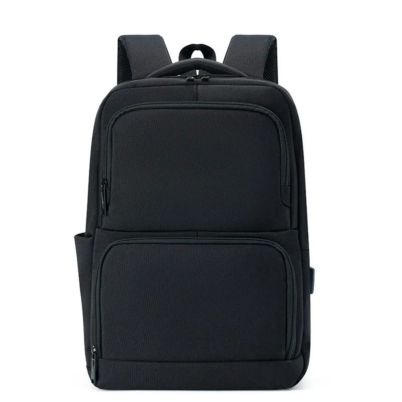 Oxford Backpack with Two Rounded Front Zip Pockets FD-100 by Feima Bag