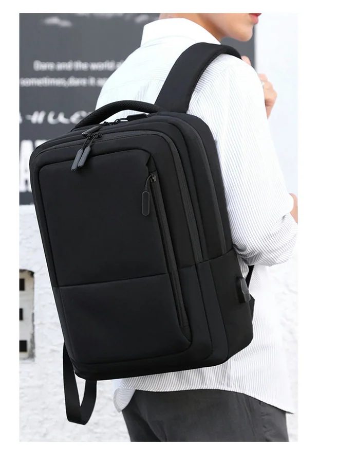 Two-tone rectangular work backpack FF-184 by Feima Bag