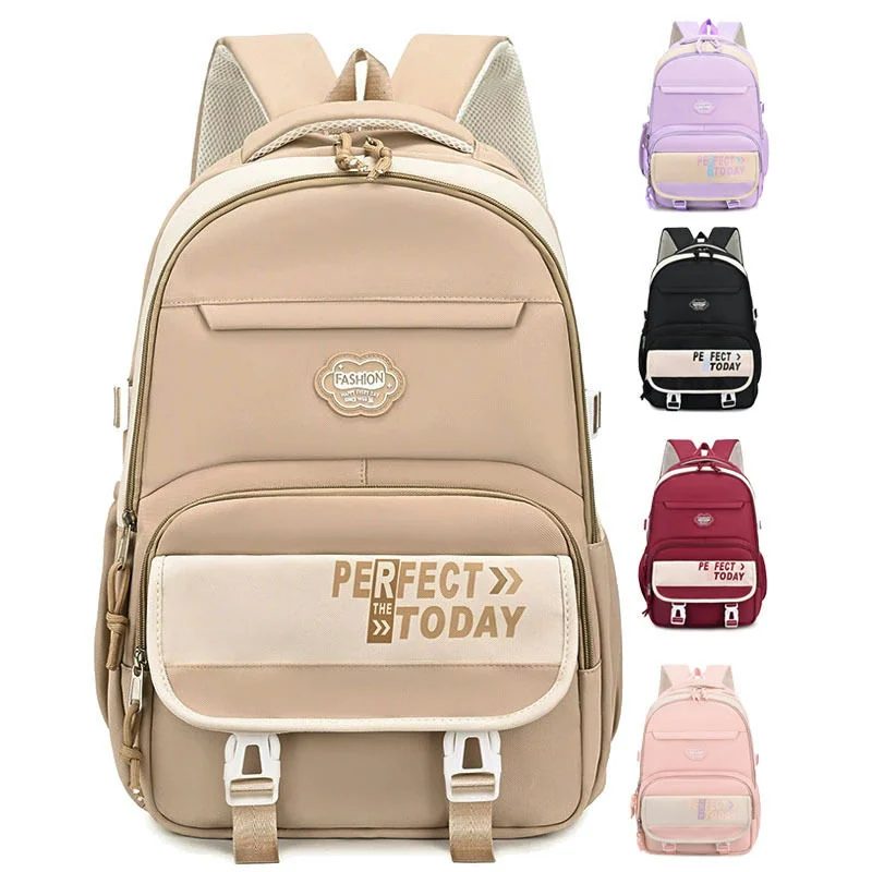 School Backpack with Clipped Lower Flap FG-062A by Feima Bag